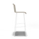 White bar stool White bar stool