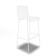 White bar stool White bar stool