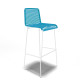 White bar stool White bar stool