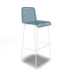White bar stool White bar stool
