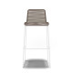 White bar stool White bar stool