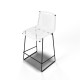  Tabouret de cuisine Blanc 