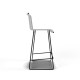  Tabouret de cuisine Blanc 