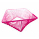 Detail magenta outdoor Table
